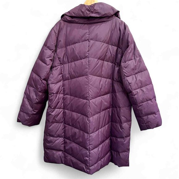 Eileen Fisher Weather Resistant Down Coat - Size 3X - Picture 2 of 3